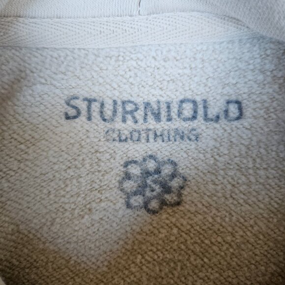 Sturniolo Triplets Hoodie Beige Long Sleeve Logo Floral Unisex Small 2 Million - Picture 7 of 13